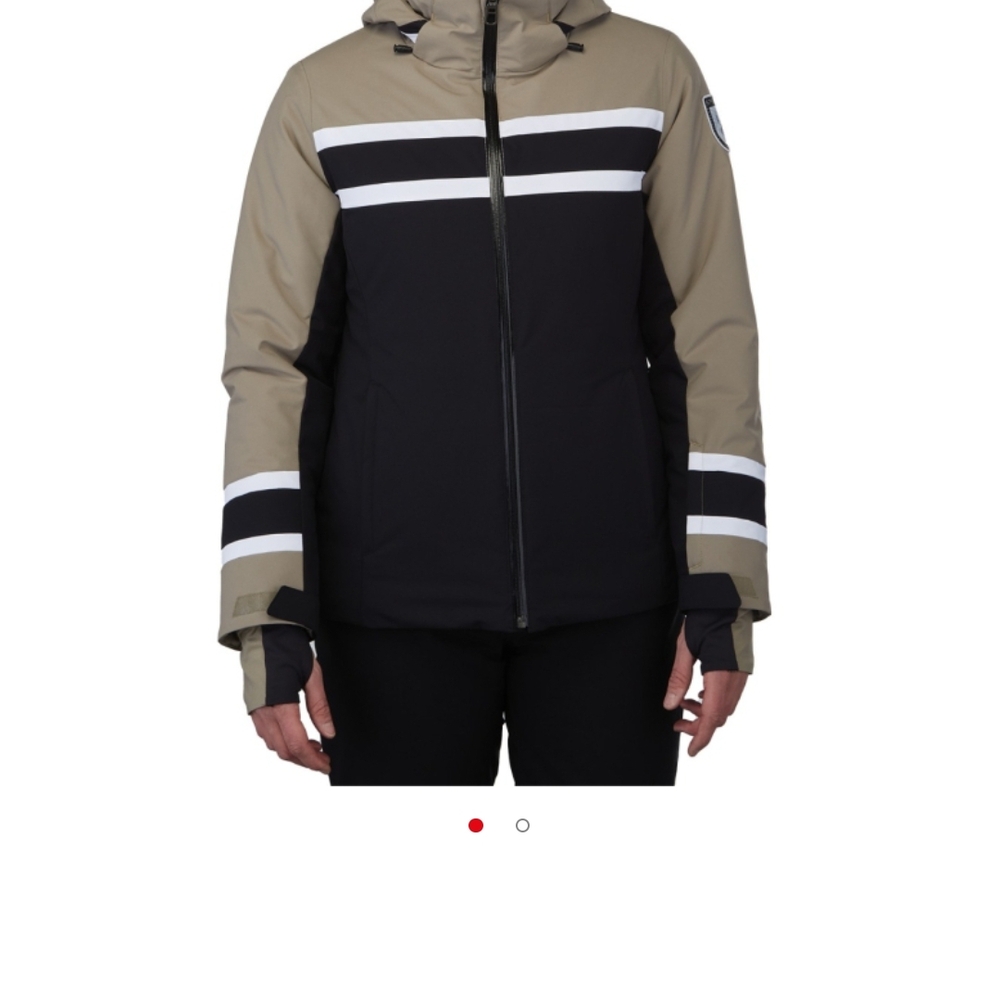 Women's Black and Tan Jacket